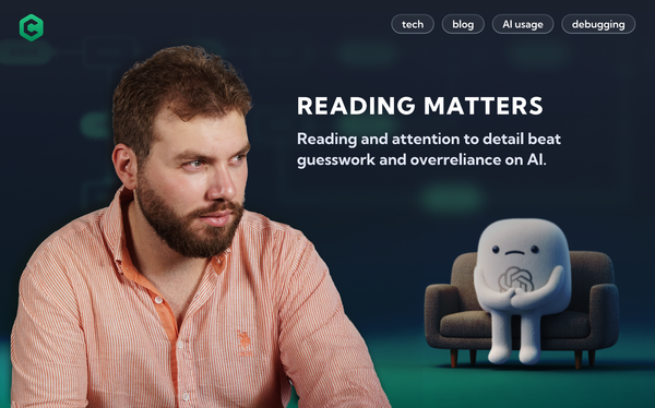 Reading matters...