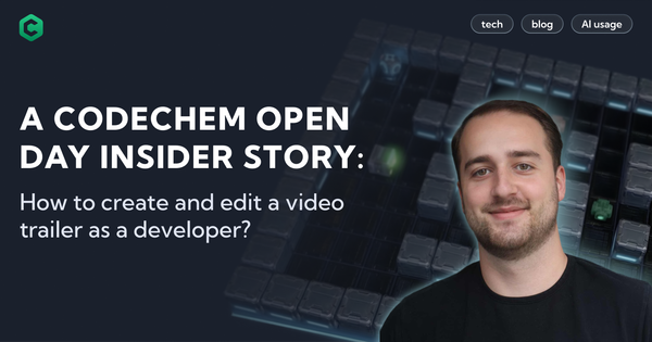 A Codechem Open Day Insider Story: How to create and edit a video trailer as a developer?